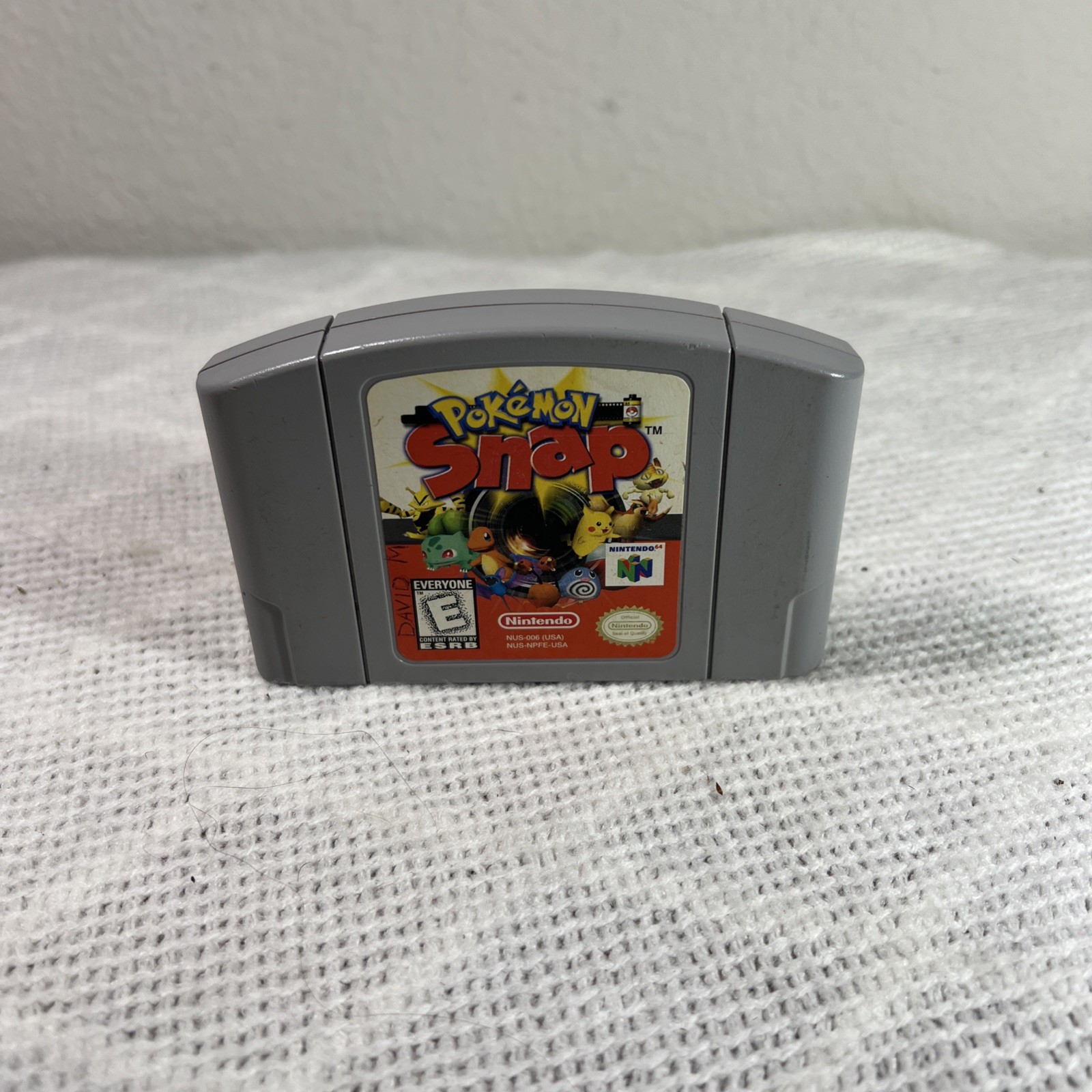 Nintendo Pokémon Snap Nintendo 64 N64 Game Pak Cartridge NTSC-U/C US/Canada
