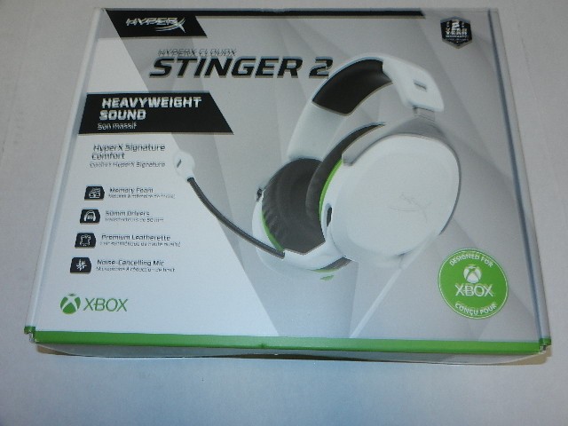 new no warranty HyperX CloudX Stinger 2 Wired Gaming Headset Xbox one x s sting