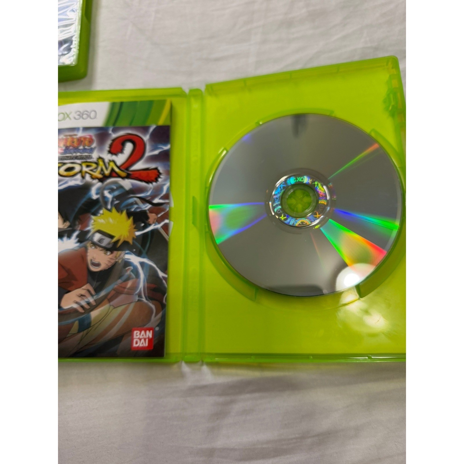 Naruto Xbox 360 Game Lot Broken Bond Storm 2 3 Generations Bundle 4 Games