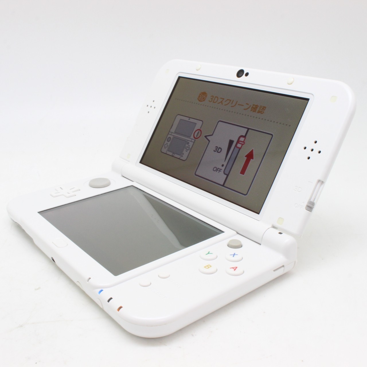 [ Rank A ] NINTENDO NEW 3DS XL PEARL WHITE Game Console From Japan 4344