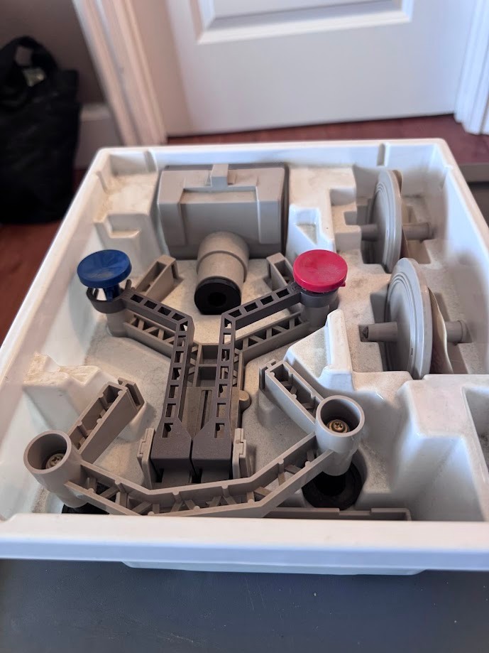 LOT: Rob the Robot in box, Gyromite in box, Stack Up game plus extra ROB