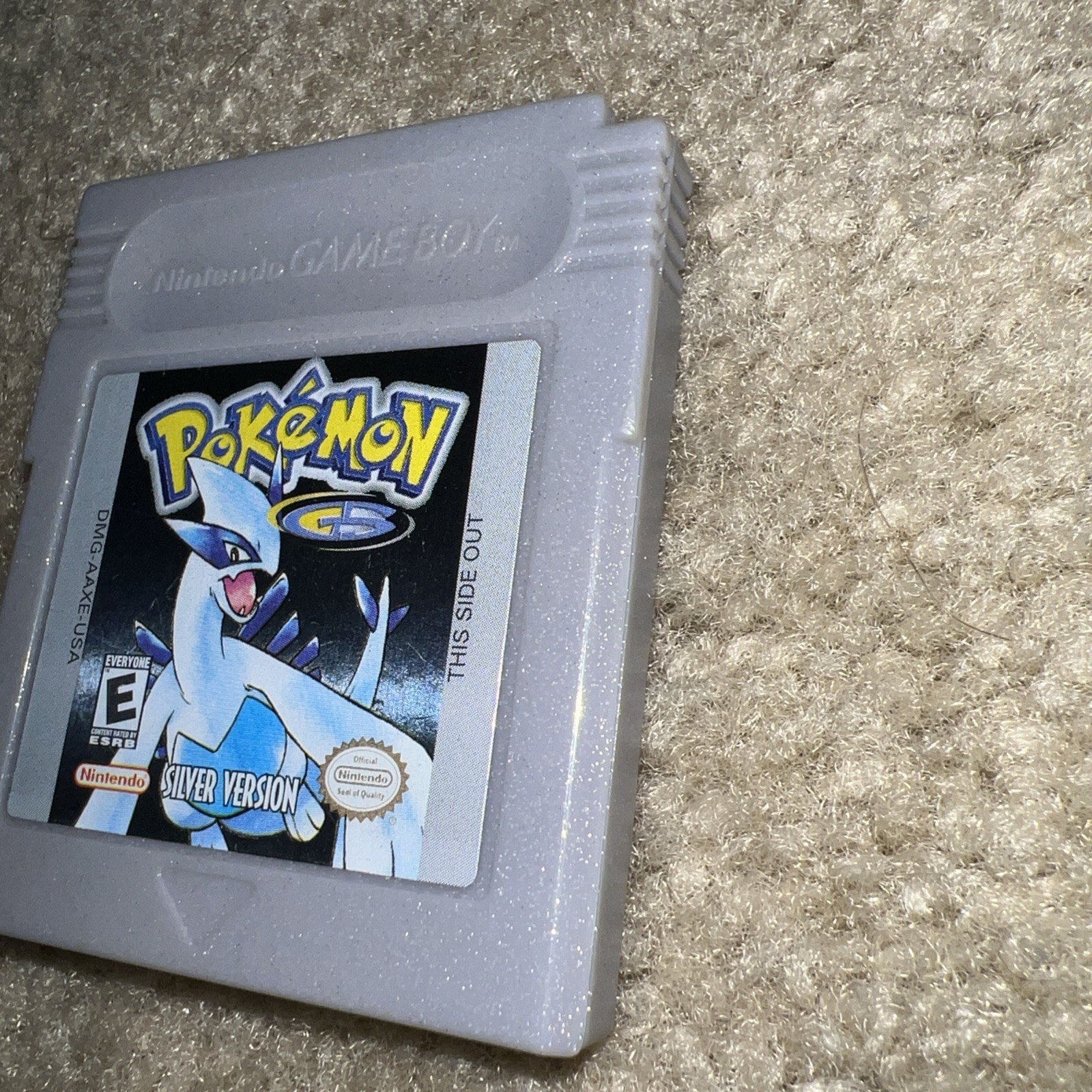 Pokemon Silver (Nintendo GameBoy Color, 2000) And Manual