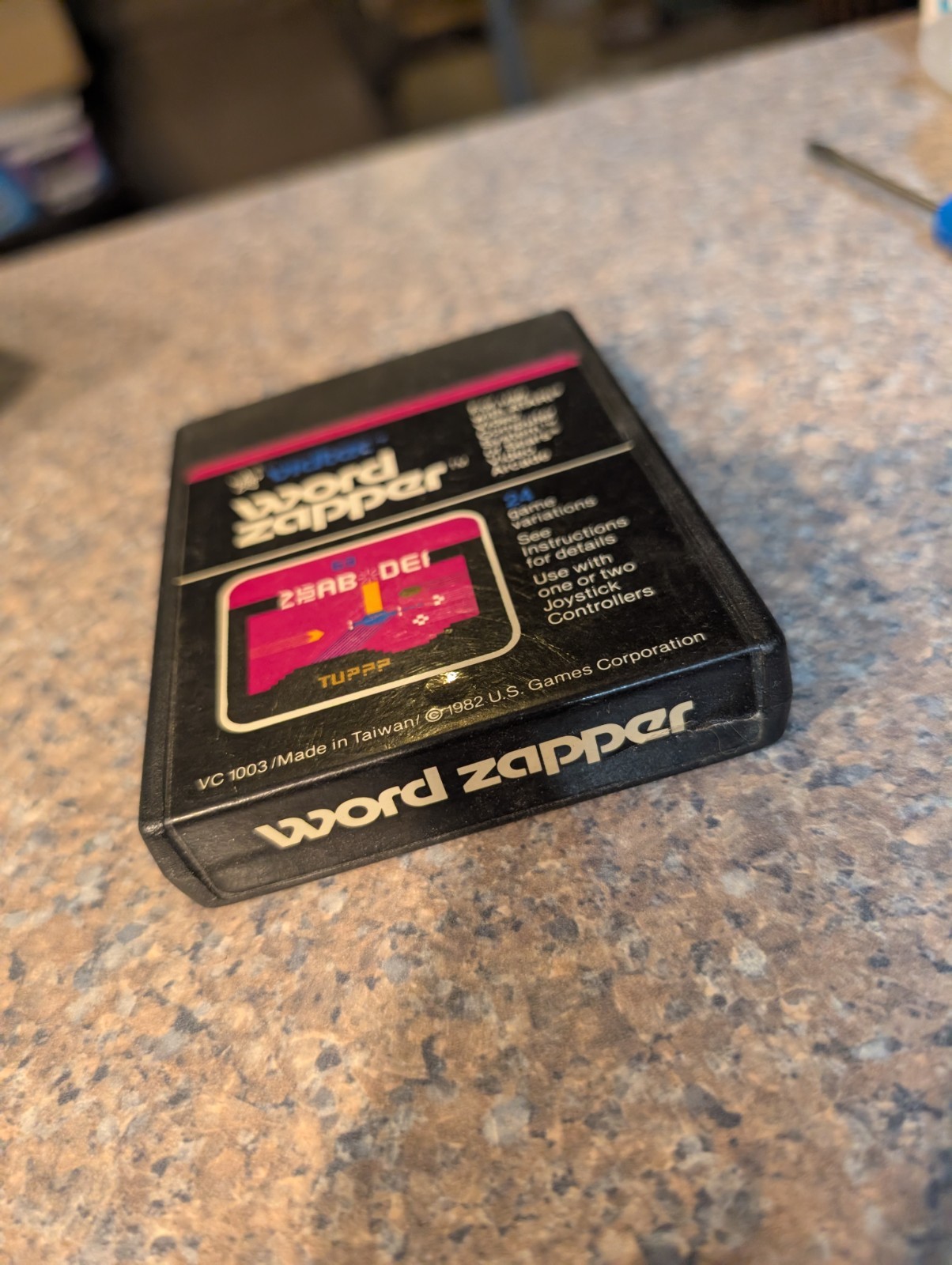 Atari 2600 Word Zapper Tested Combine Ship