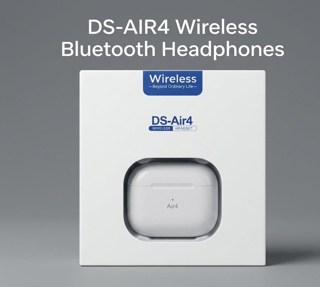 DS-Air4 Wireless Bluetooth Earbuds Headphones Noise Reduction Charging Case