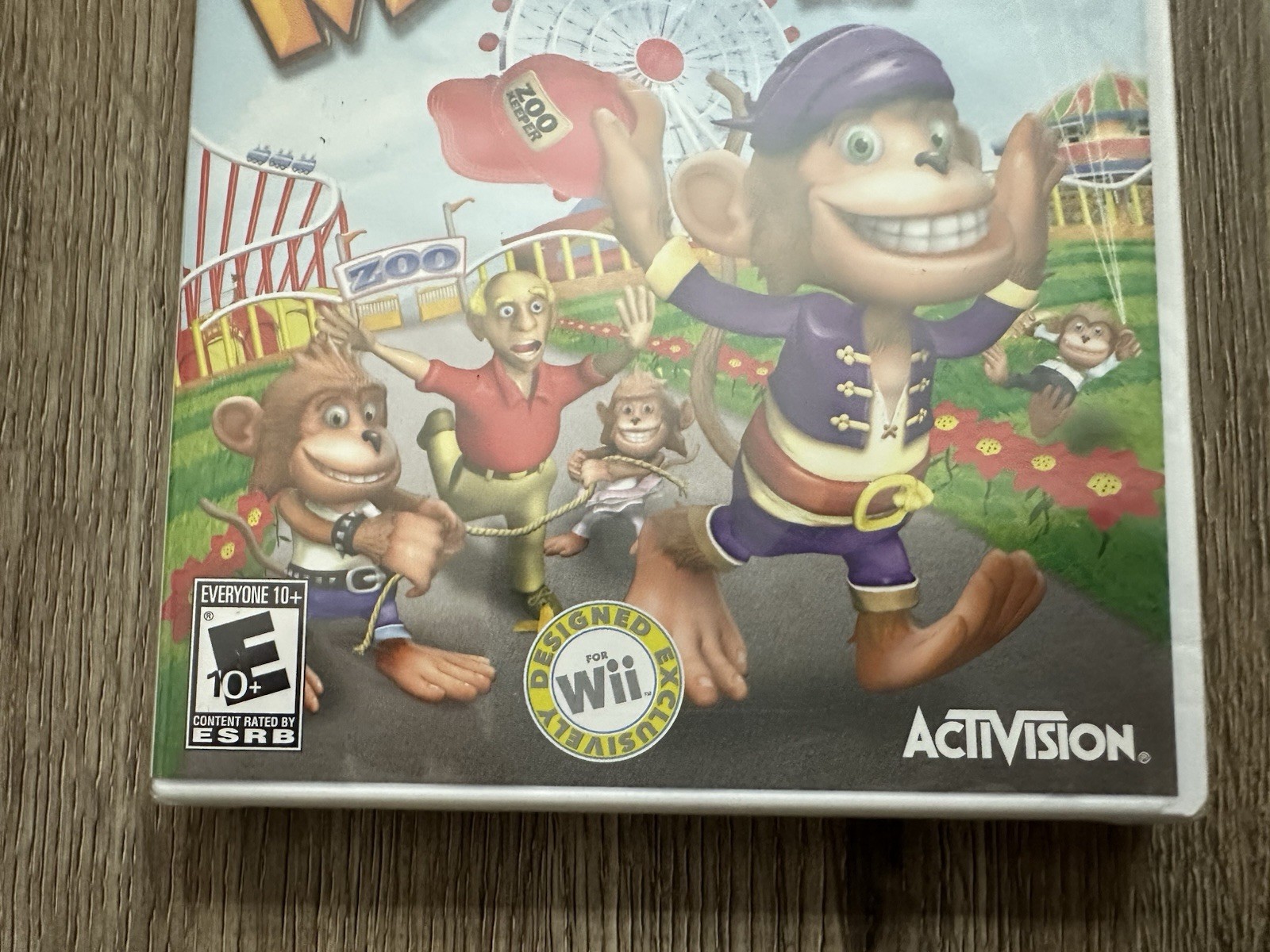 Monkey Mischief Party Time Nintendo Wii 2008 Game New & Sealed