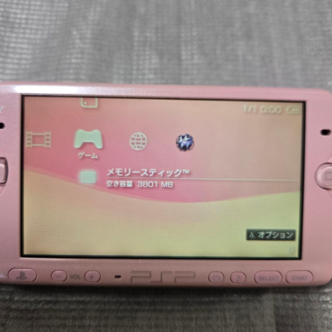 Excellent Sony PSP-3000 PSP 3000 Console Pink Region Free