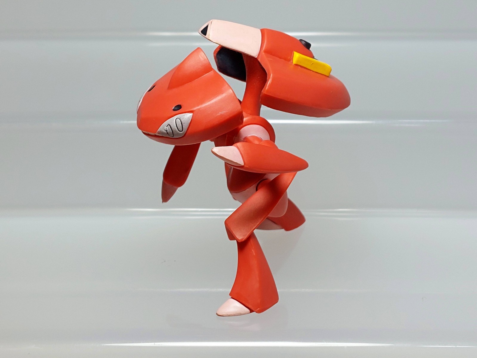 Shiny Red Genesect Pokemon Moncolle Monster Collection Figure Tomy E01 2.4in