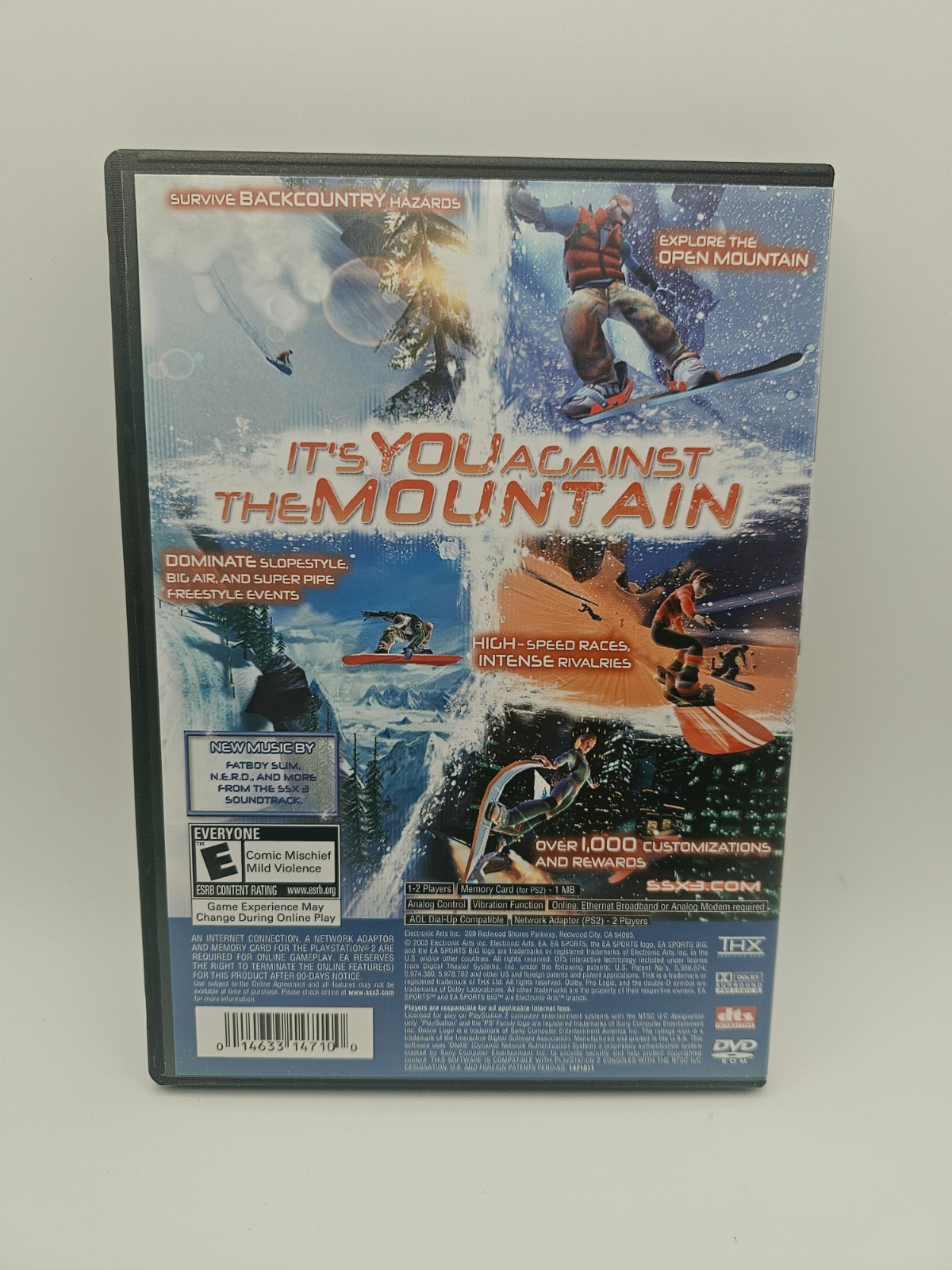 SSX 3 Black Label PlayStation 2 PS2 Complete CIB – Tested