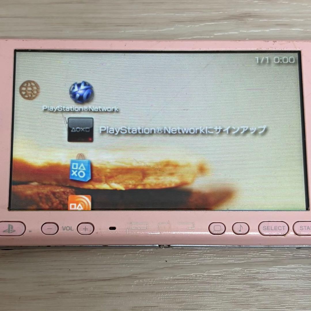 Excellent Sony PSP-3000 PSP 3000 Console Pink Region Free