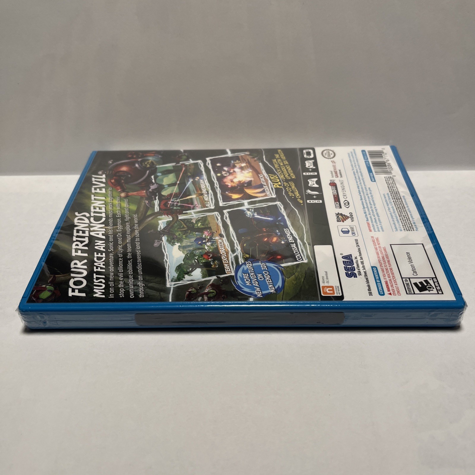 Sonic Boom Rise of Lyric for Wii U. (SEALED*)