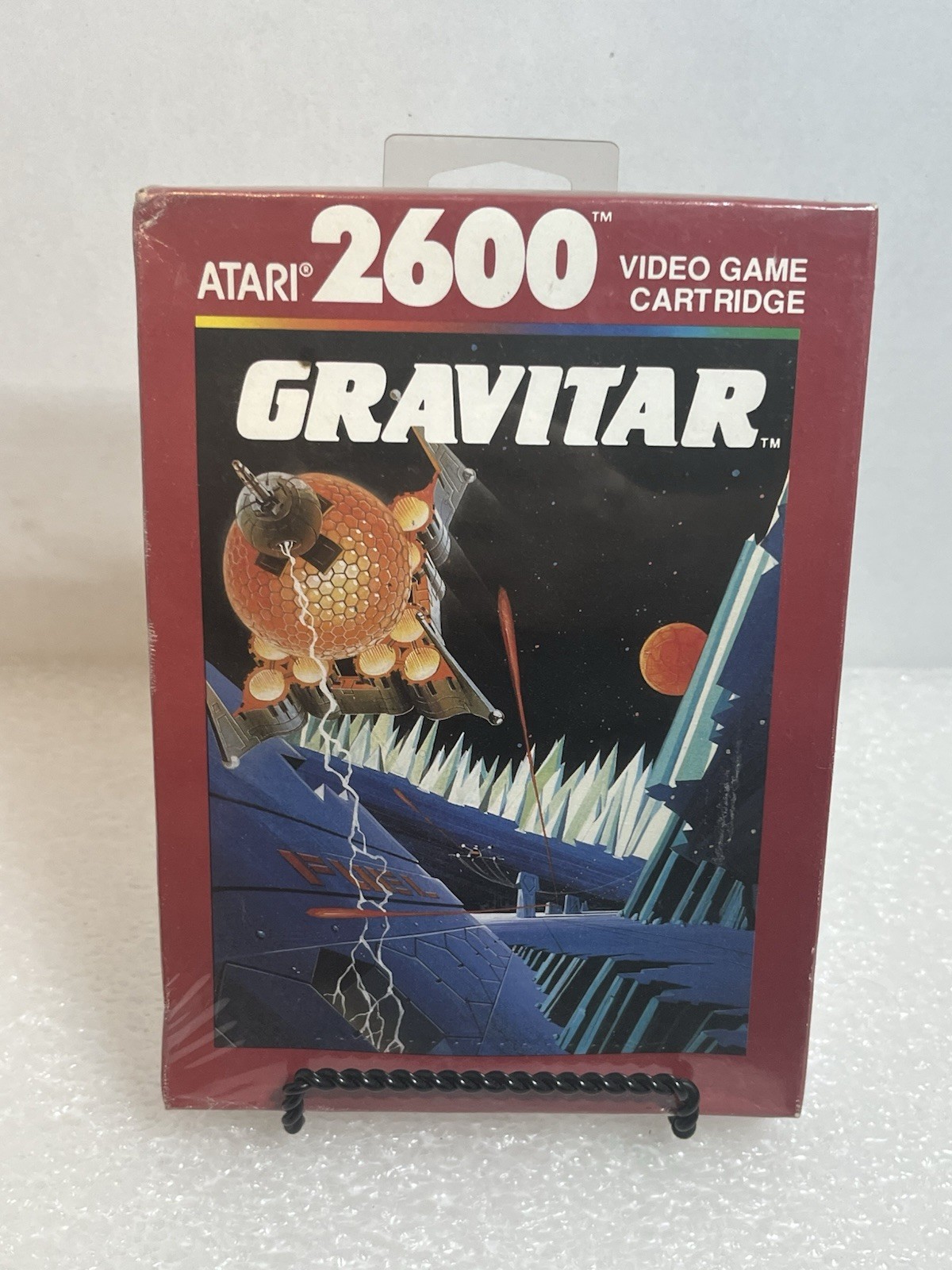 Atari 2600 Gravitar 1988 (Hong Kong) Factory Sealed – Hangtag & Price Tag,”
