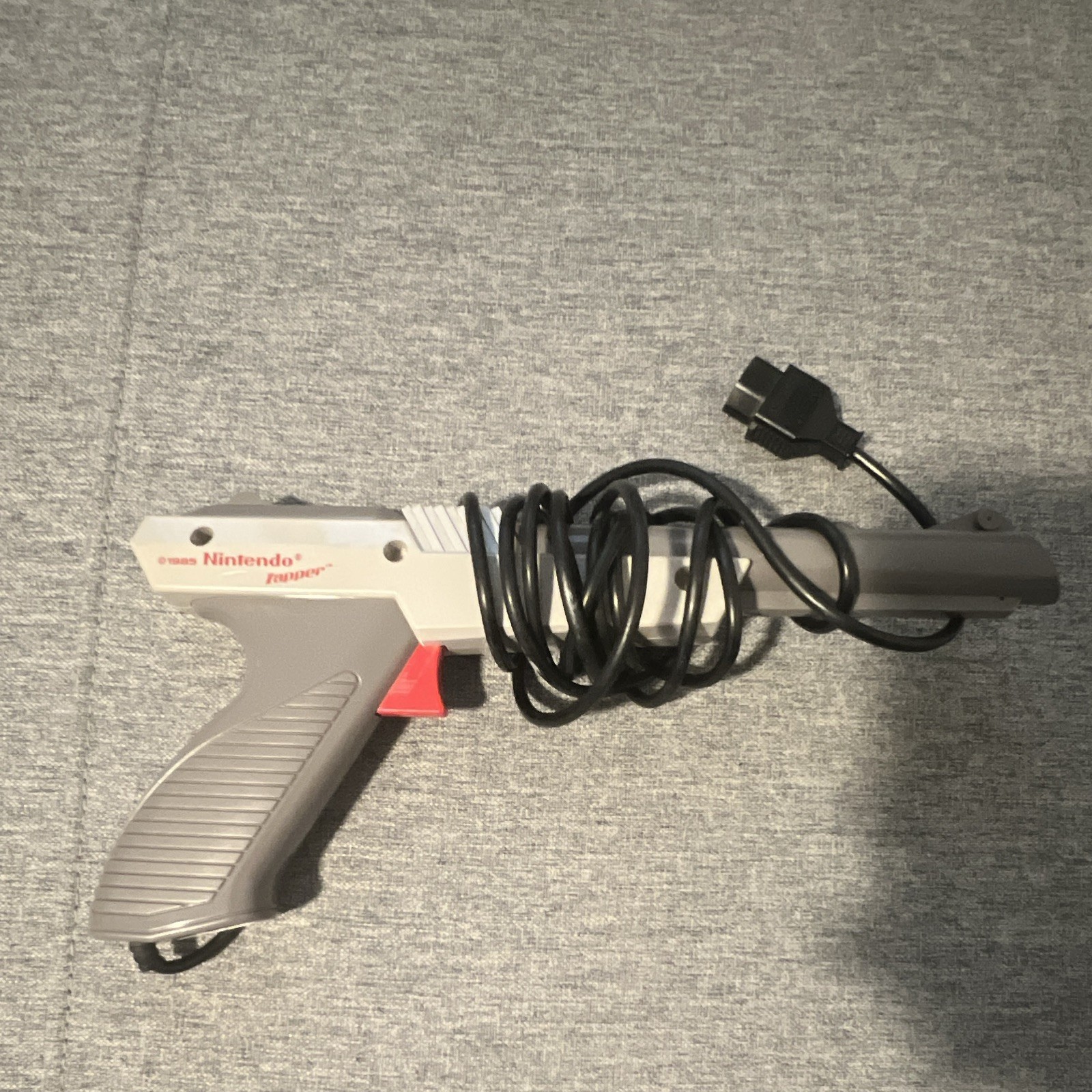 Nintendo NES Zapper Light Gun Controller, Wired, Gray/Orange, NES-005