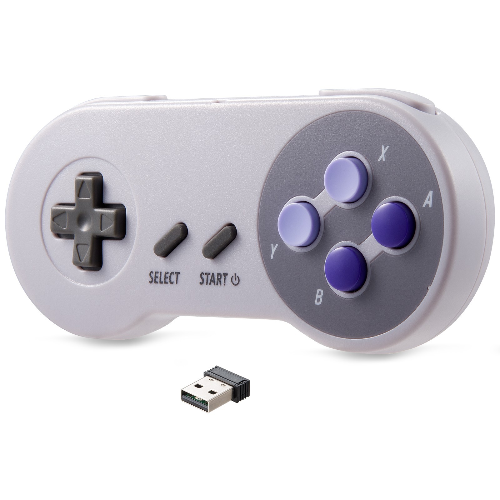 2 Pack Retro Super Nintendo SNES USB Controller for Windows PC Mac Raspberry Pi
