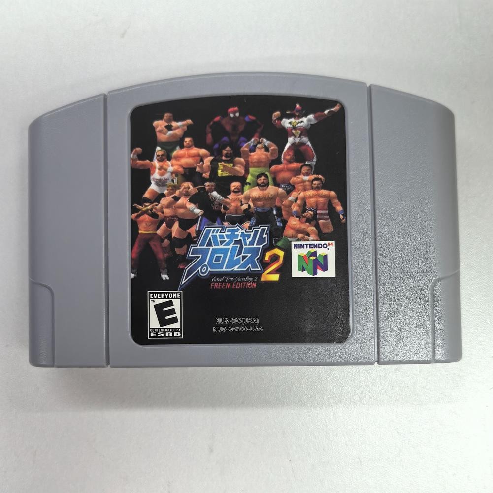 Virtual Pro Wrestling 2 Freem Edition – Nintendo 64 (N64) Popular title