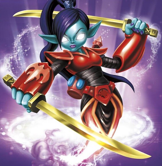 Skylanders Giants Scarlet Ninjini NFC Card FREE SHIPPING