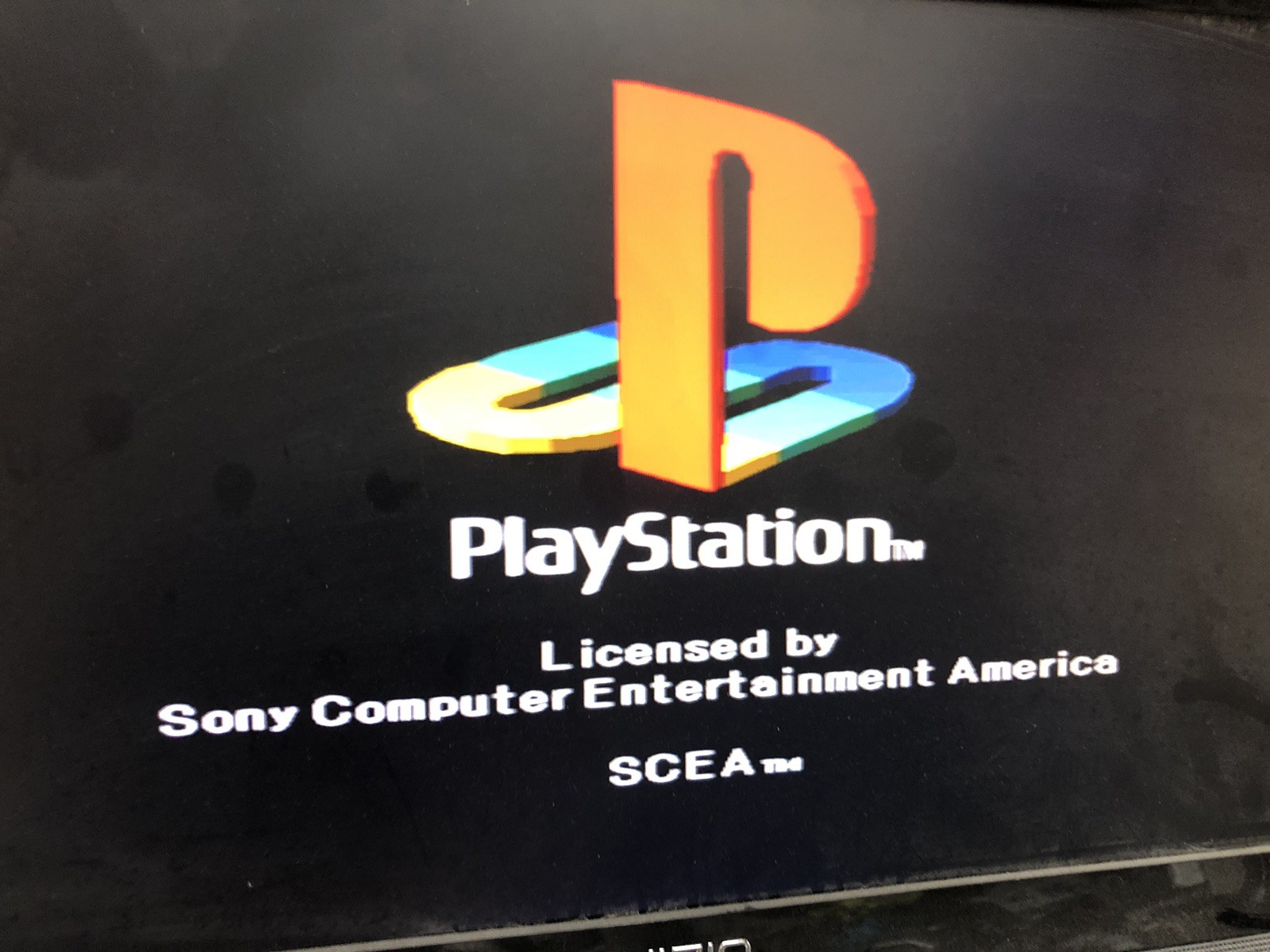 ORIGINAL PLAYSTATION 1 CONSOLE W/ CONTROLLERS TESTED WORKING GAME AND WHEEL LOT