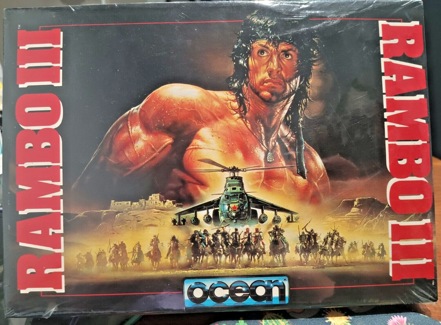 Rambo 3 Atari ST NEW Old Stock