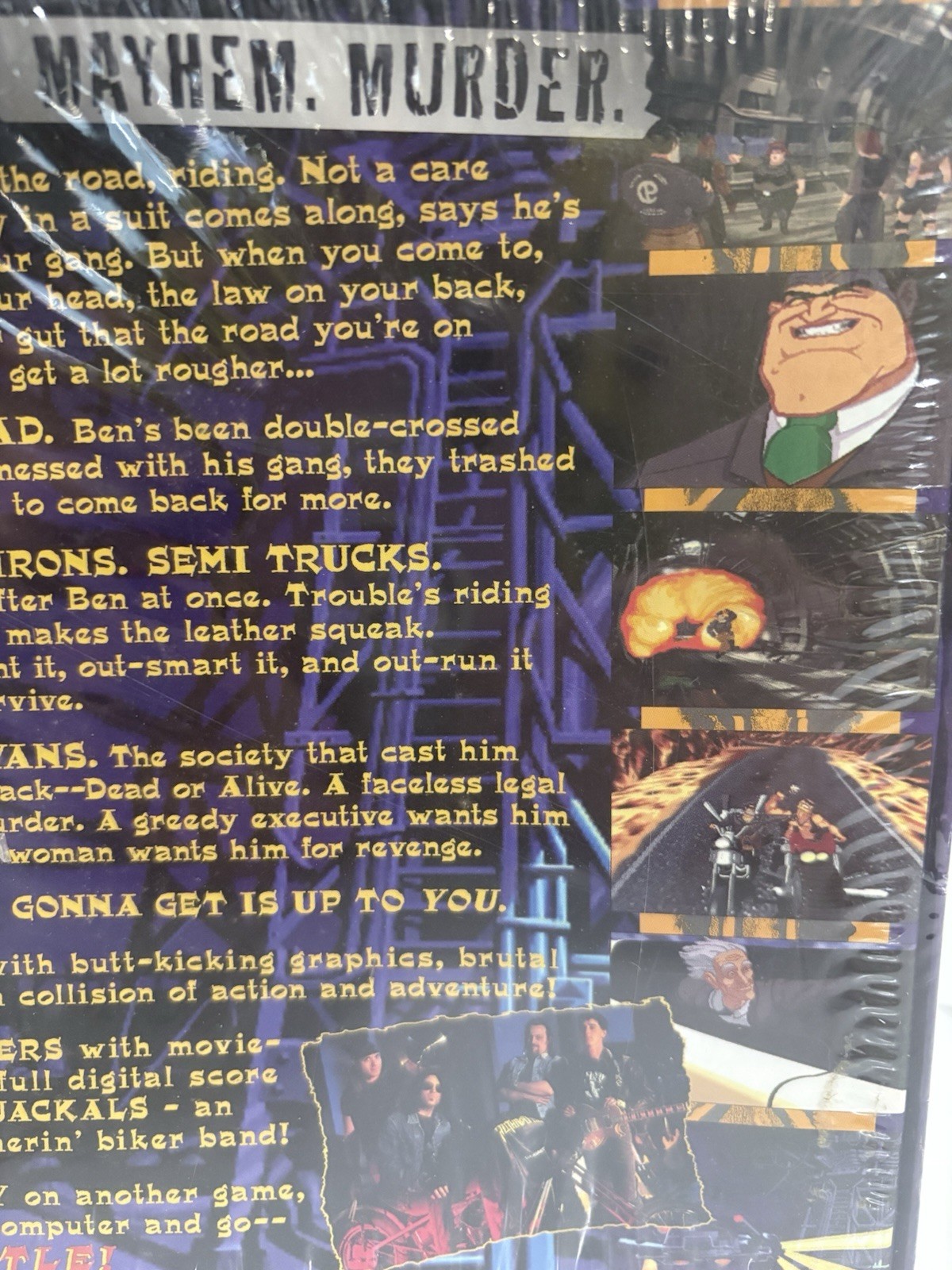 LucasArts Full Throttle Limited Edition Enhanced Mac Power Macintosh