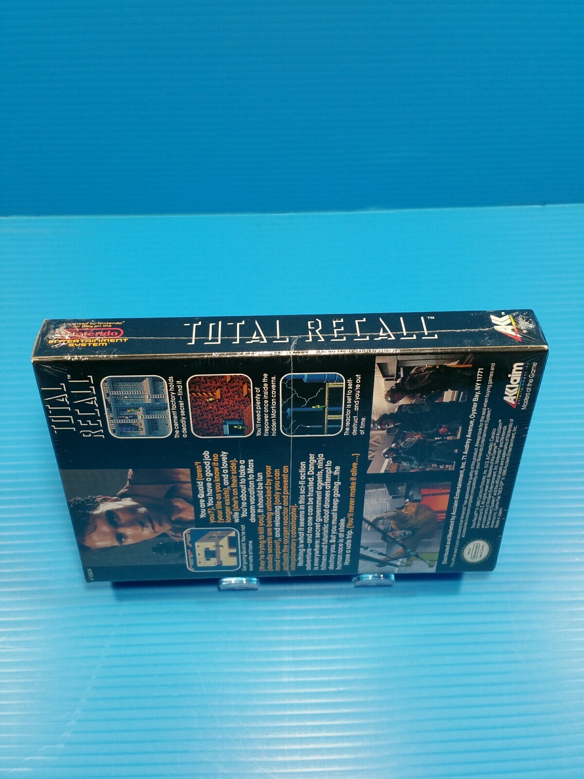 Brand New, Factory sealed. H-Seam, Nintendo NES Total Recall game. Look at pics