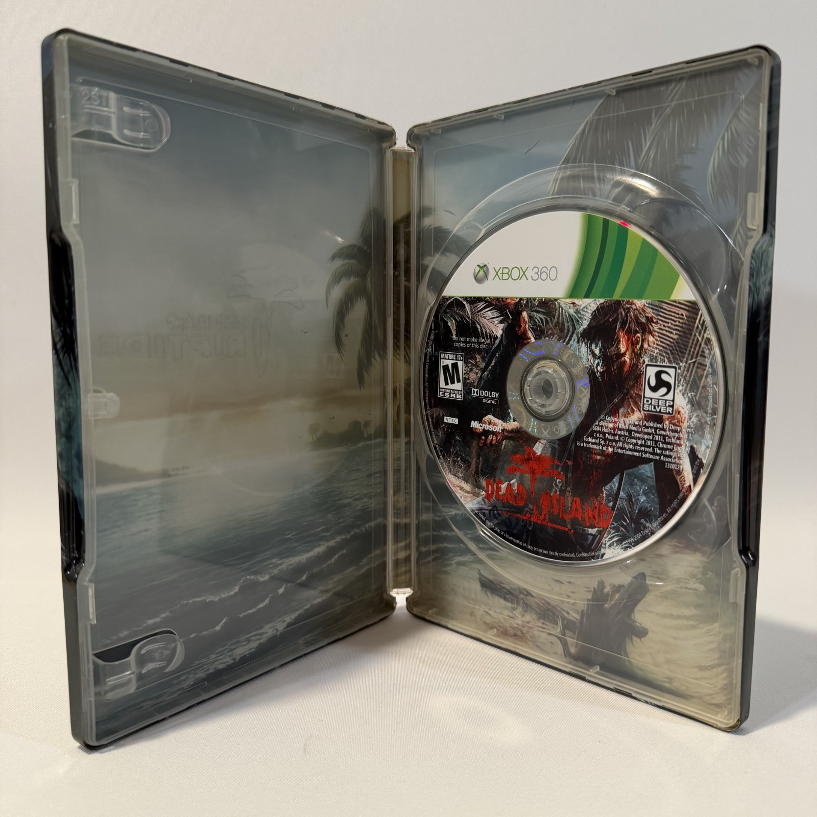 Dead Island Steelbook Xbox 360 Zombie Survival Horror Action RPG Video Game Read