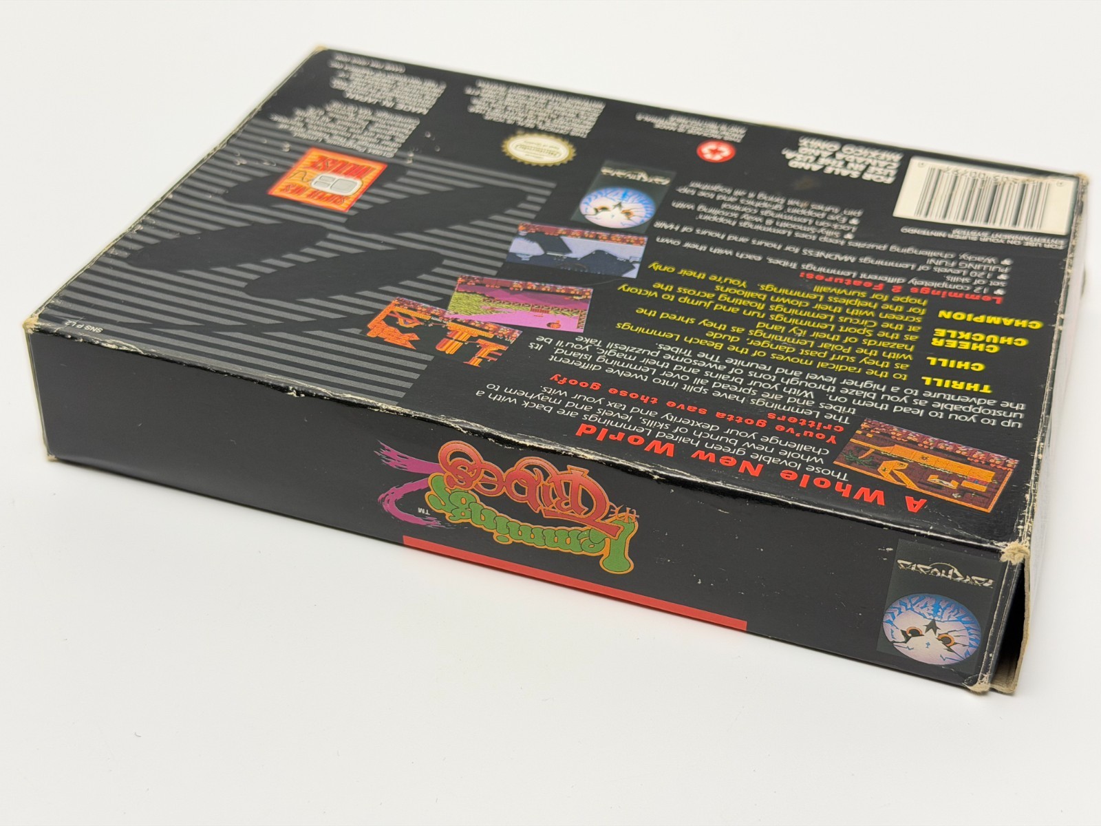 Lemmings 2: The Tribes (Super Nintendo Snes) Authentic & Complete