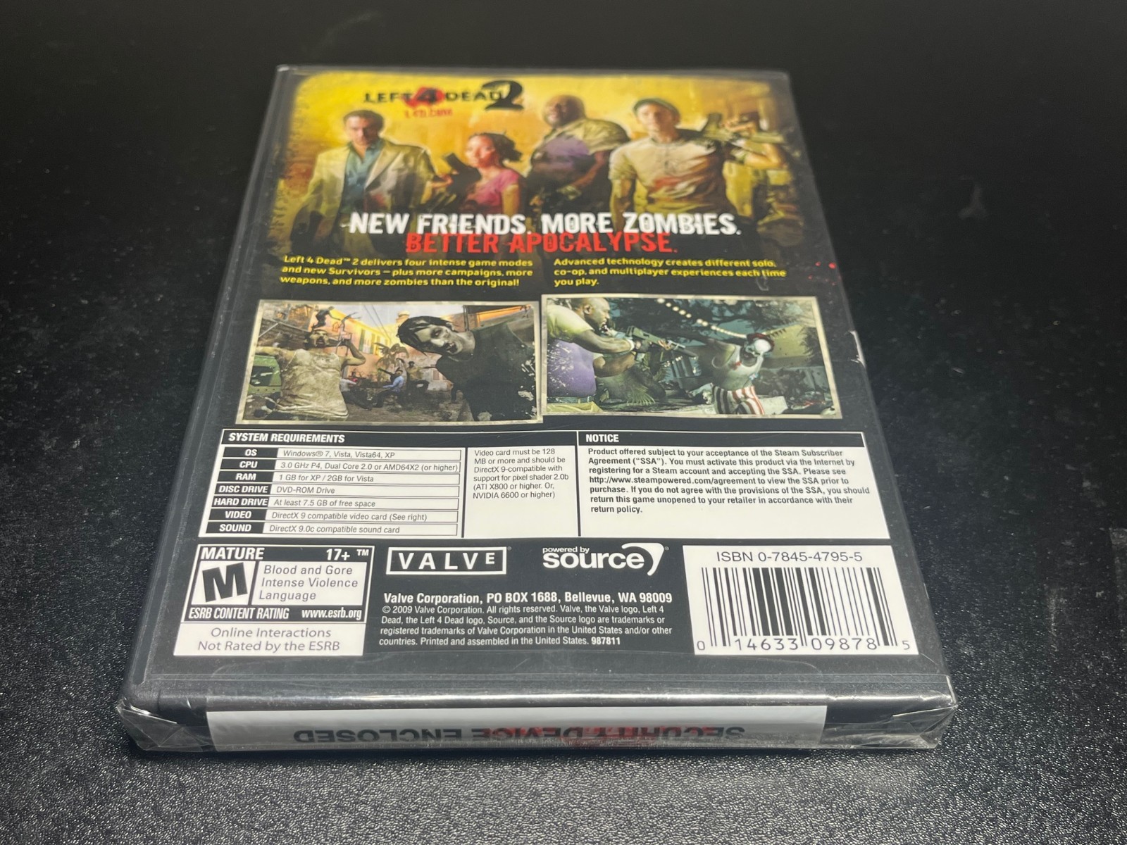 Left 4 Dead 2 (PC, 2009)🔥Fast Shipping🔥Factory Sealed