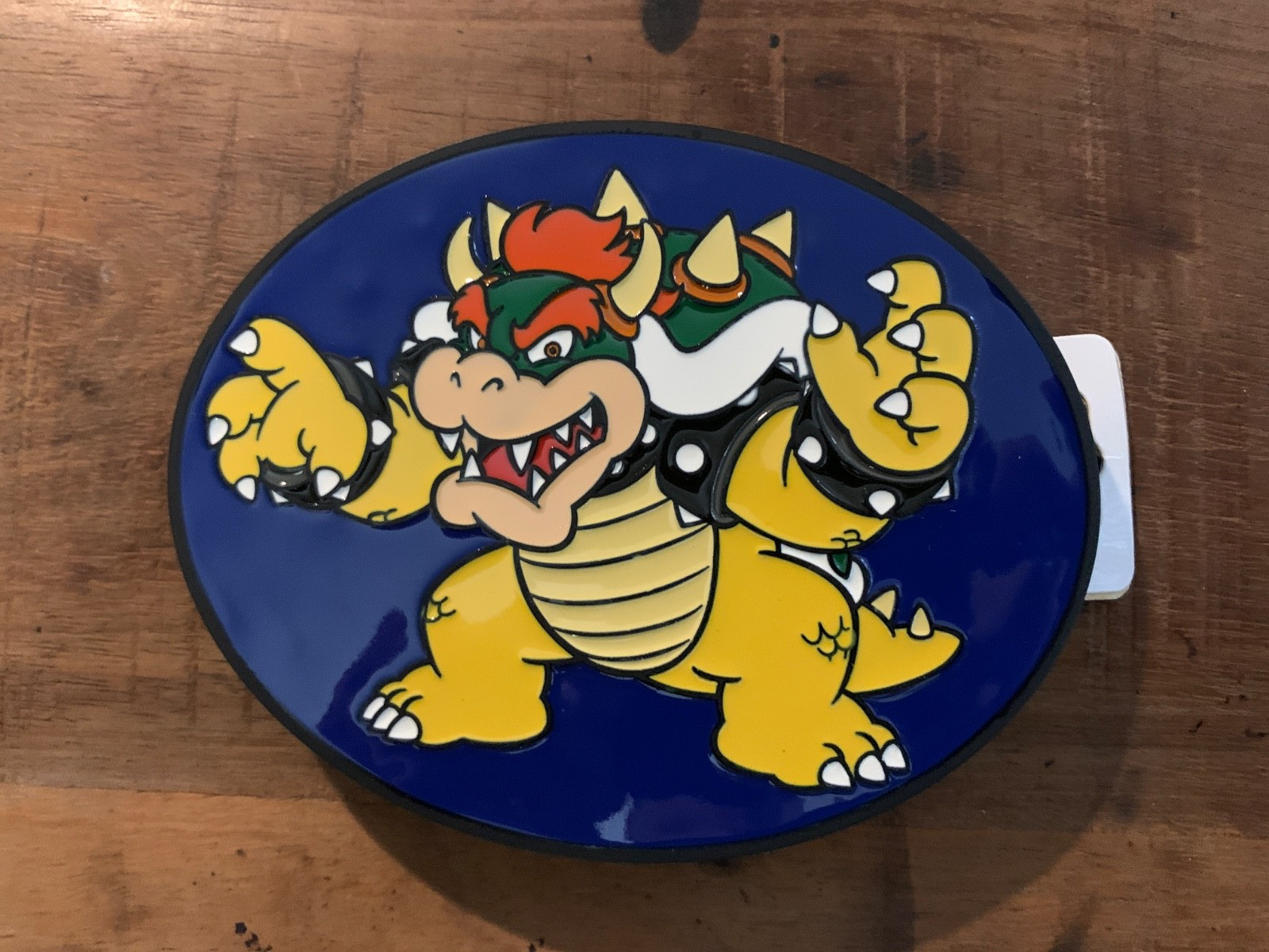 NINTENDO BOWSER METAL BELT BUCKLE Super Mario Bros. King Koopa NEW
