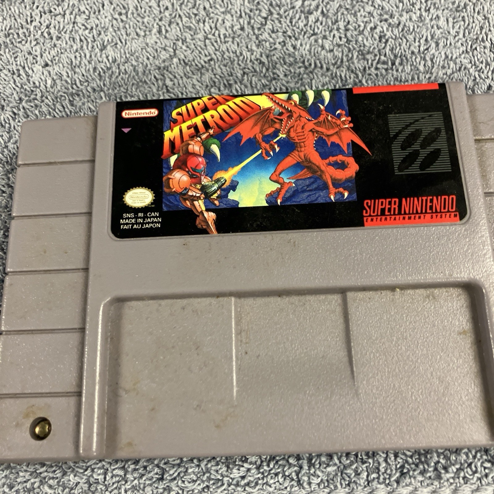 Super Metroid for Nintendo SNES, Cartridge Only