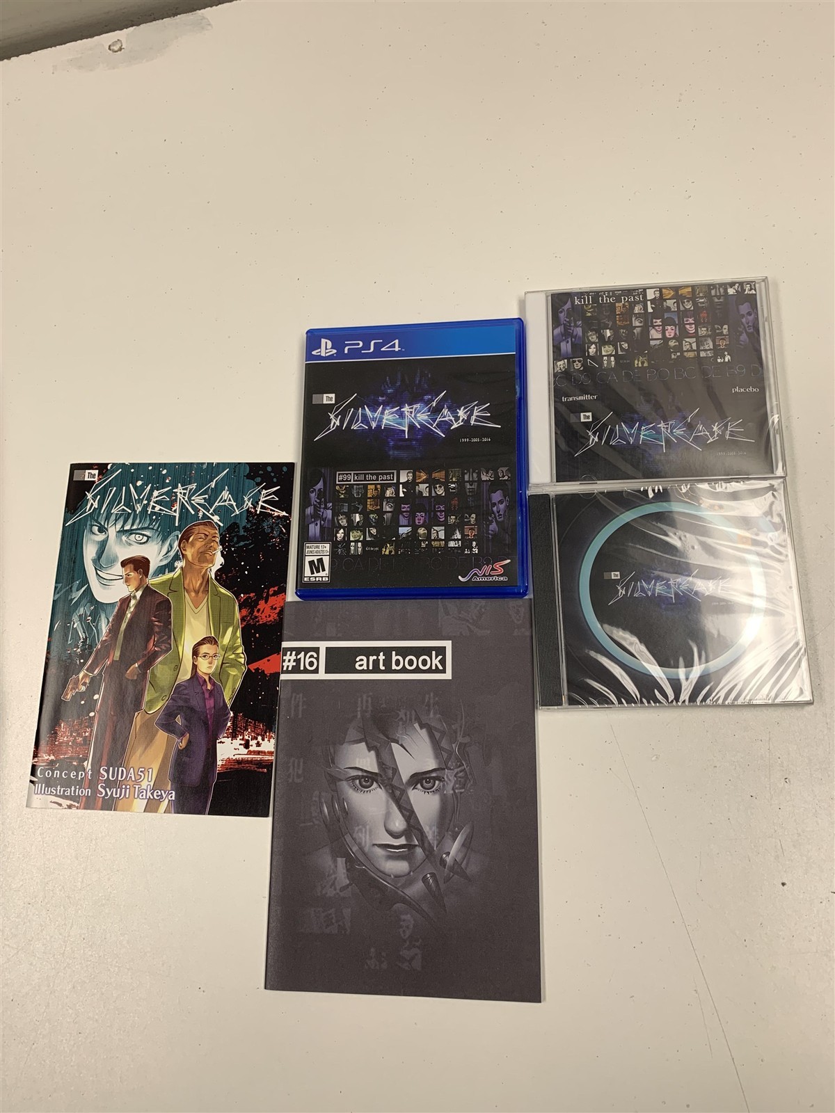 The Silver Case Limited Edition PS4 PlayStation 4 NIS Suda51 Limited Run CIB