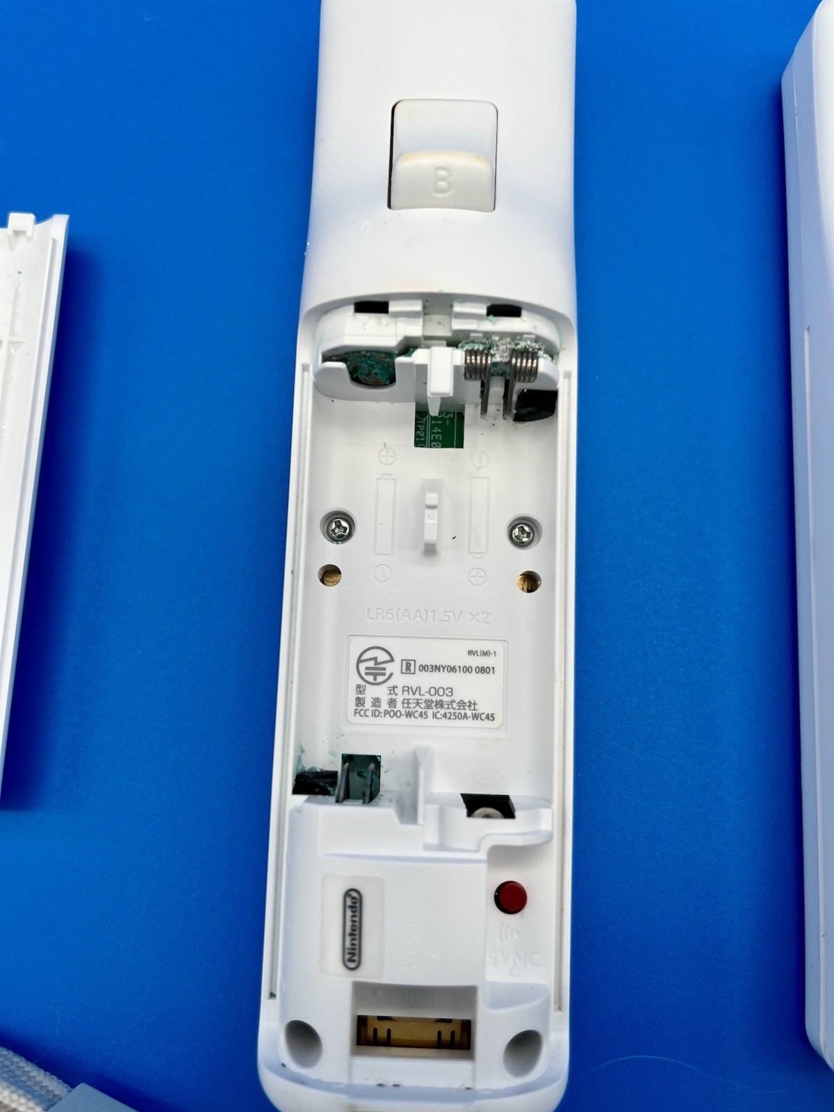 “Not Working”- Nintendo Wii White Remotes (2) with Straps & Sports Attachments