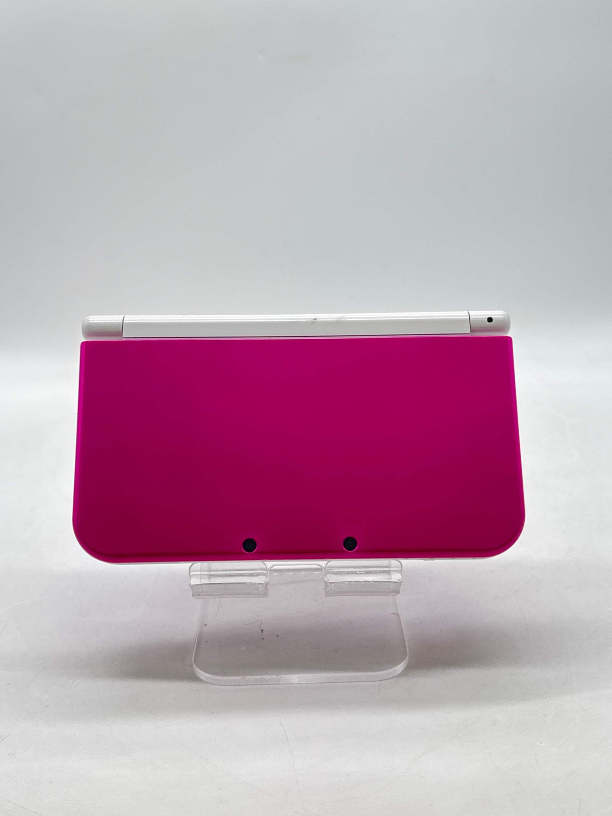 New Nintendo 3DS XL LL RED-001 White x Pink Handheld Console