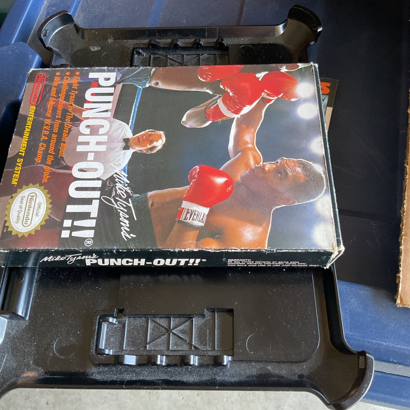 MIKE TYSON’S PUNCH-OUT!! Nintendo NES Game Complete In Box Authentic CIB