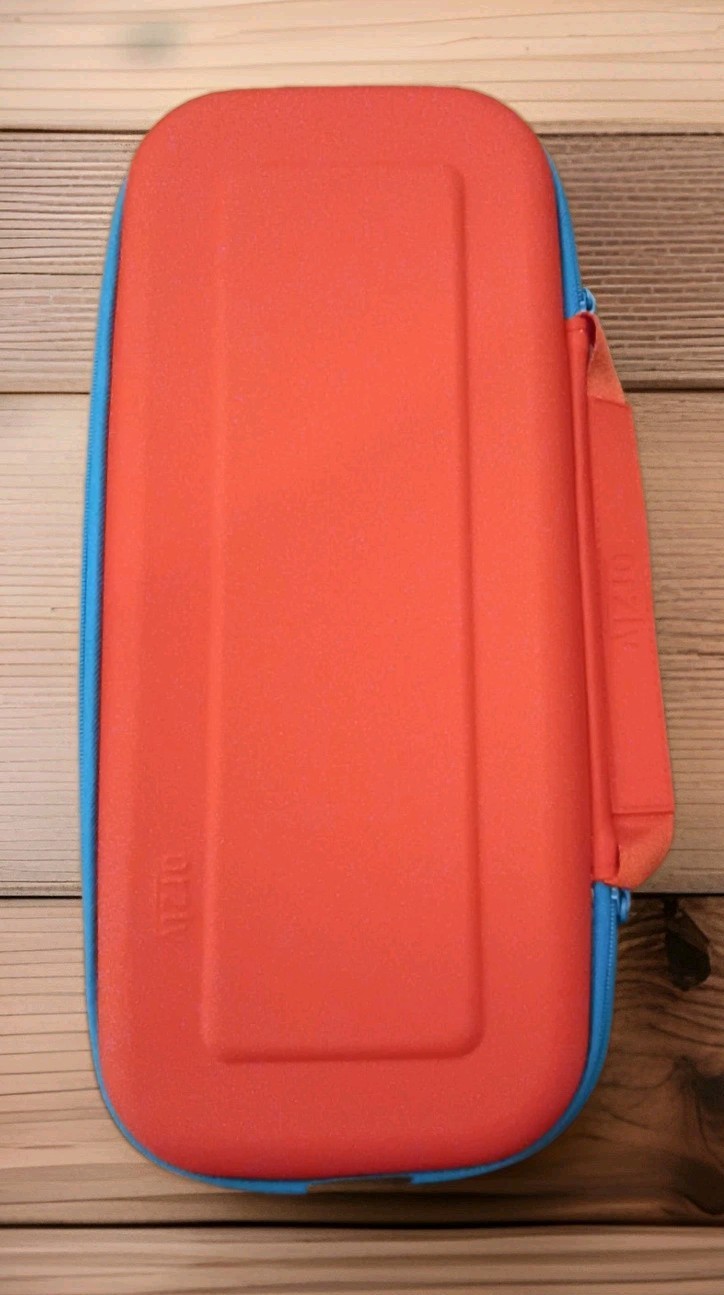 ivoler Carrying Case Portal Nintendo Switch Model, Portable Hard Shell Red Blue