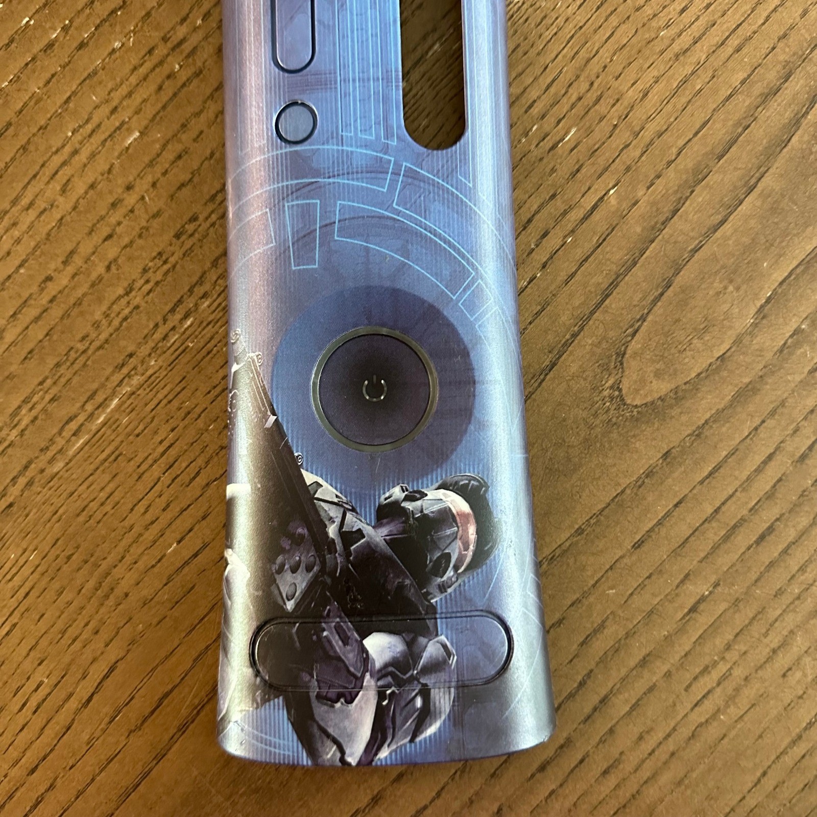 Microsoft Xbox 360 Faceplate Halo Master Chief Blue Graphic Console Accessory