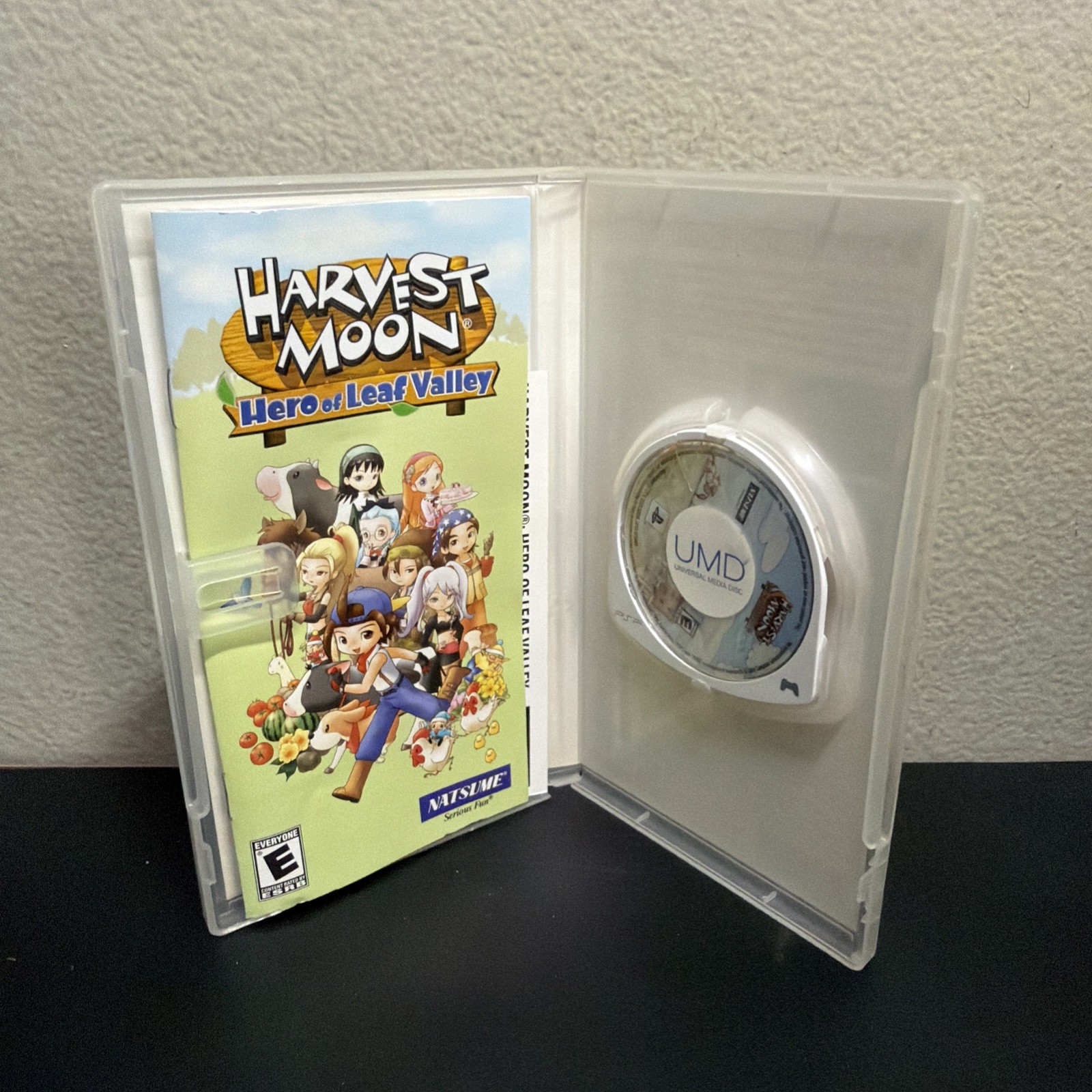 Harvest Moon Hero Of Leaf Valley PSP Complete FREE SHIPPING