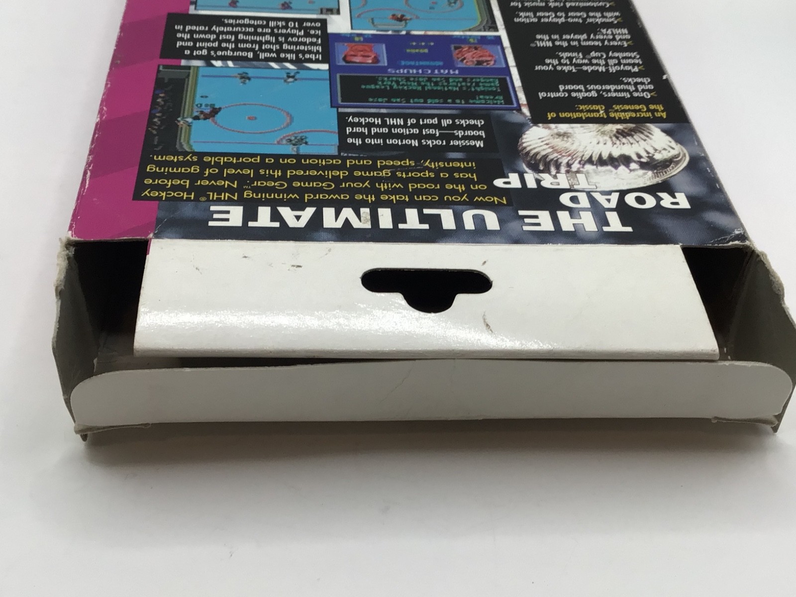 NHL Hockey Sega Game Gear, 1994 Complete w/Manual CIB