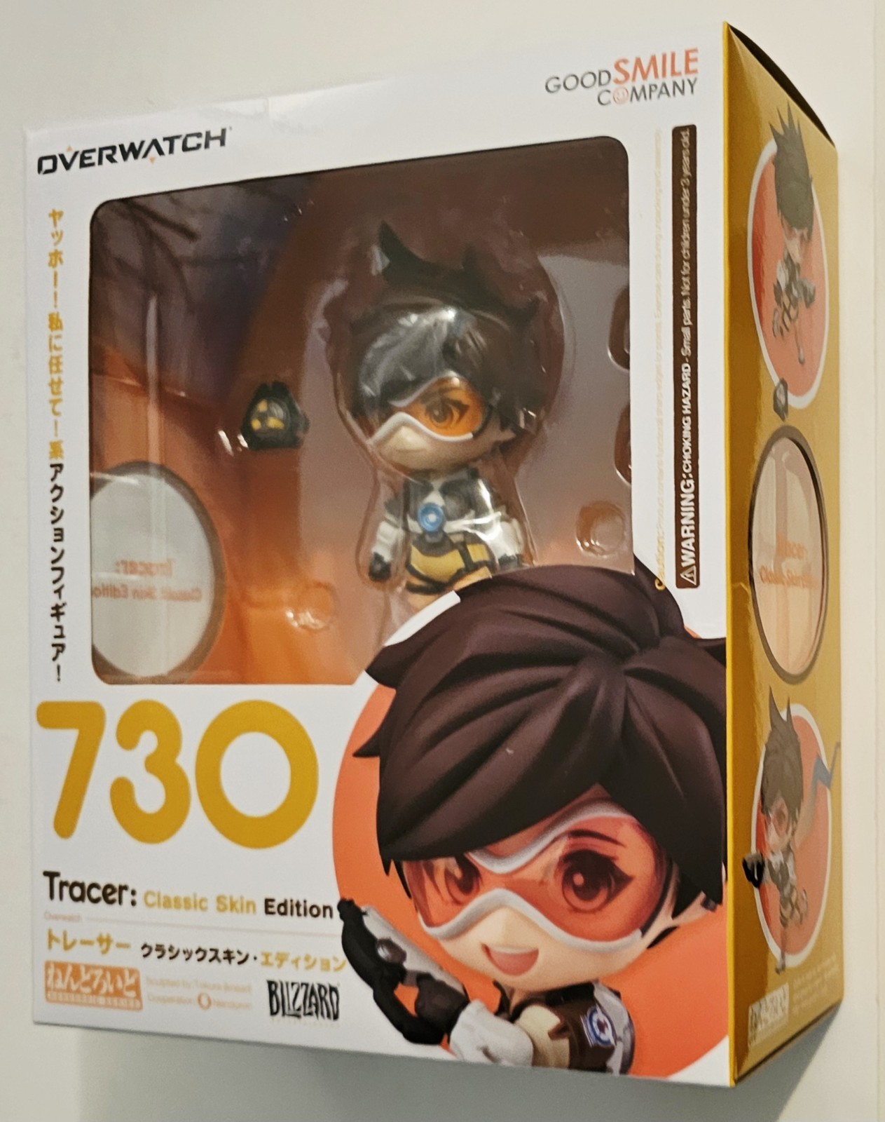 GOOD SMILE COMPANY OVERWATCH TRACER CLASSIC SKIN EDITION 730 ACTION FIGURE