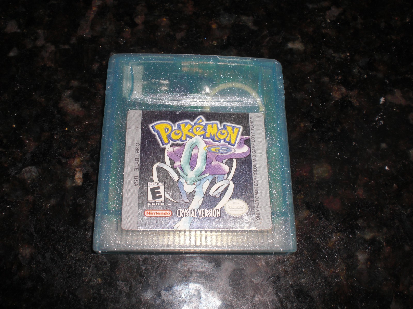 GENUINE Pokemon Crystal Version NEW SAVE BATTERY Nintendo Game Boy Color Advance