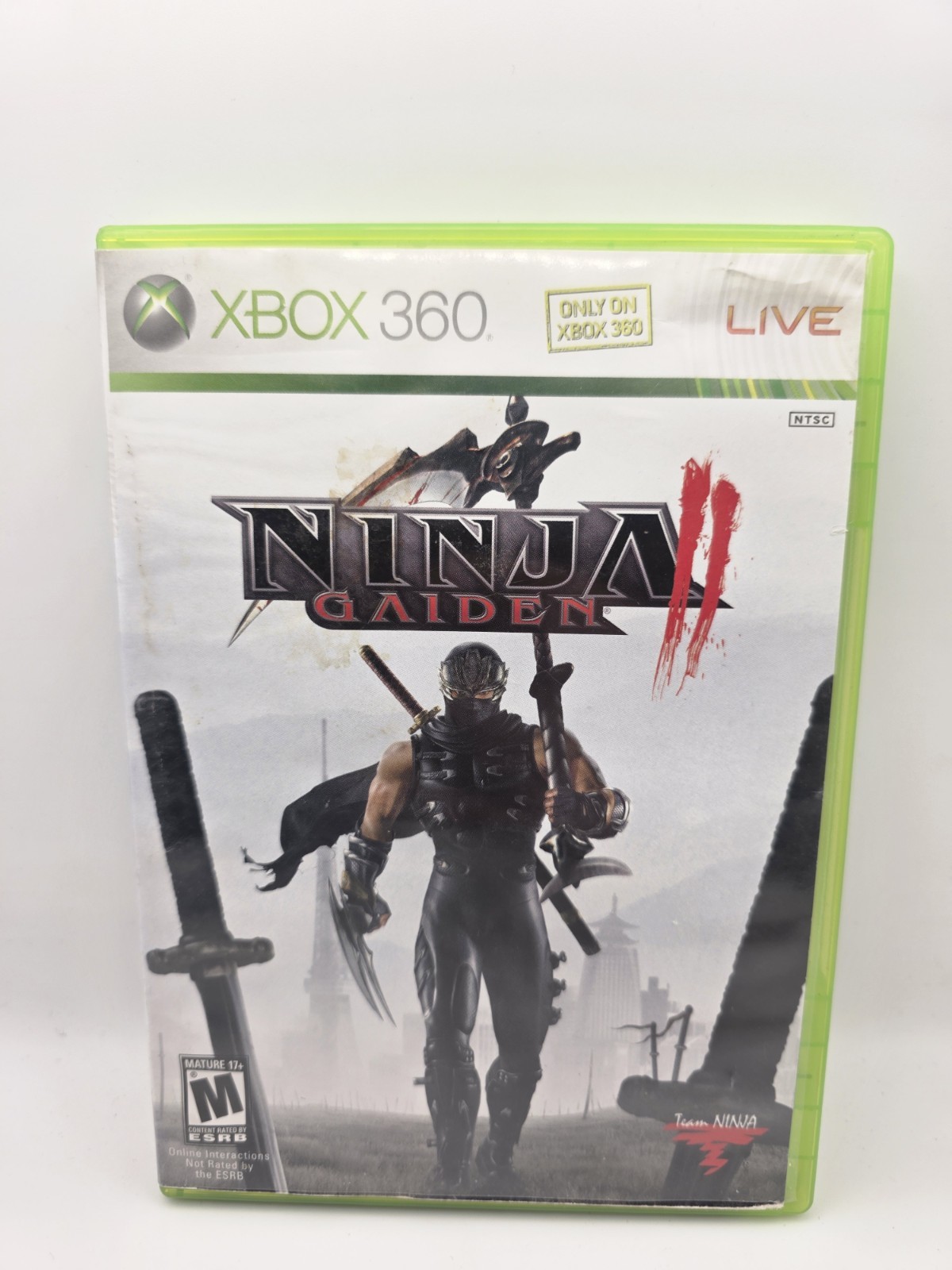 Ninja Gaiden II (Microsoft Xbox 360, 2008) Complete CIB Tested Working