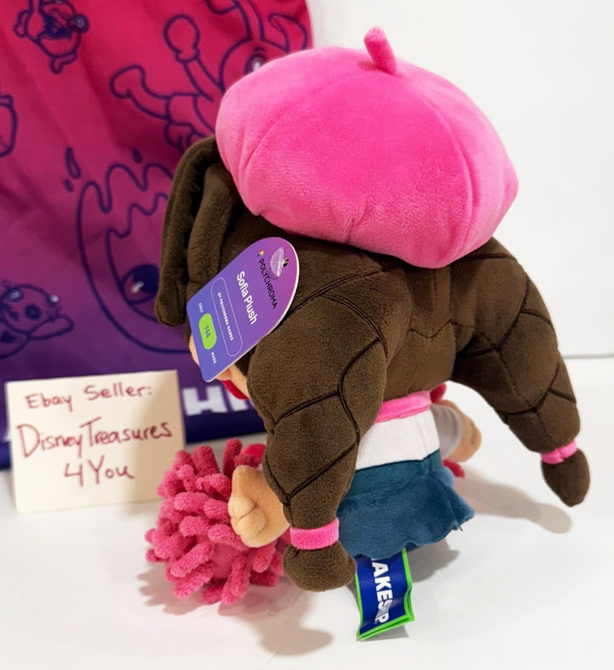 Makeship SOFIA Plushie By Polychroma Until Then Video Game Rare Plush NEW! Cathy