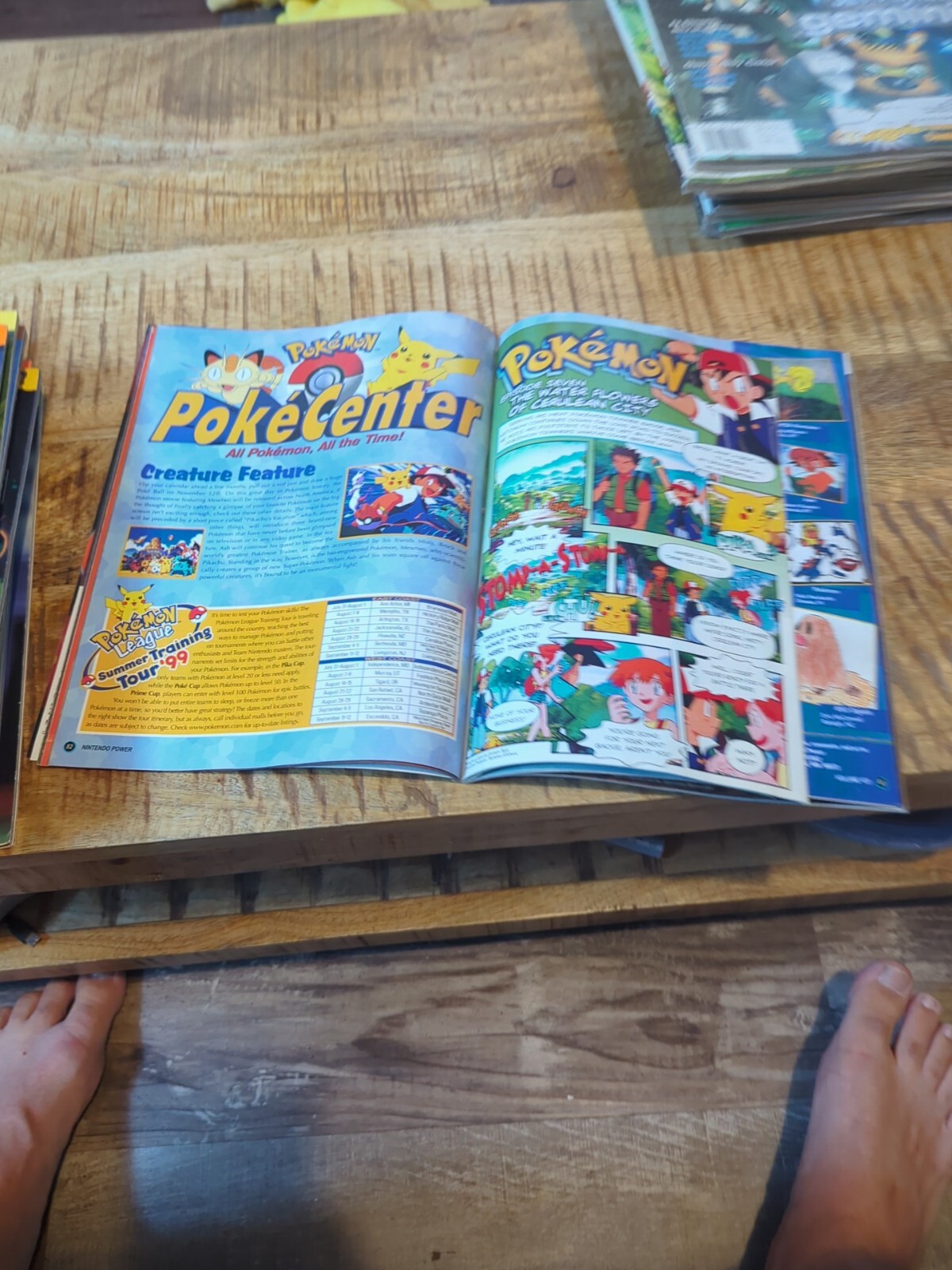 Nintendo Power Magazine Volume 123 August 1999 Attached Poster Hybrid Heaven