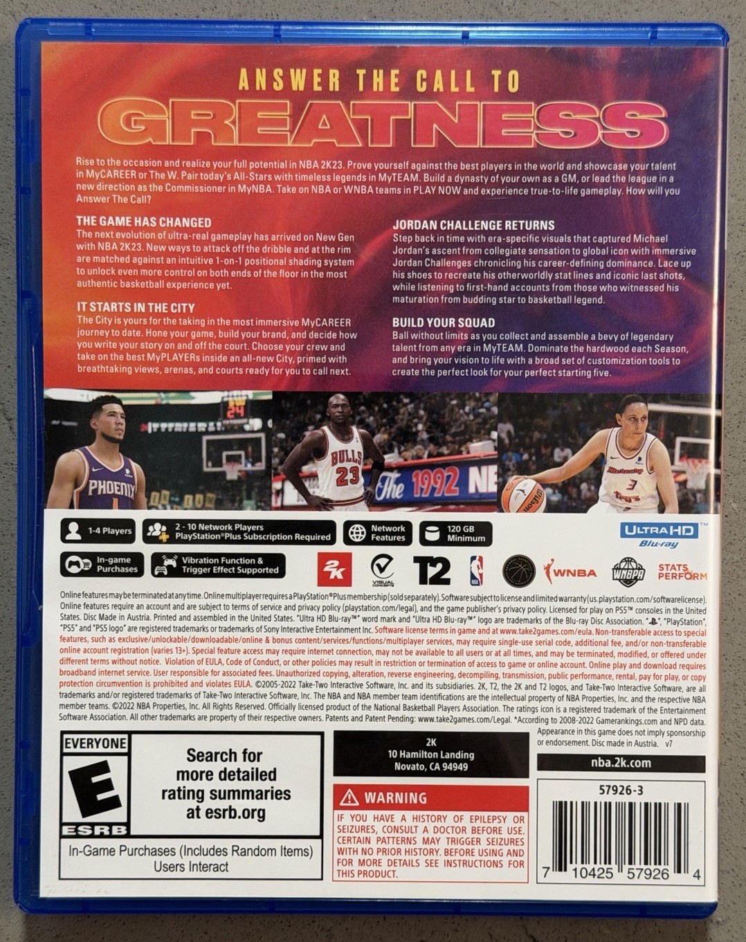 NBA 2K23 – Sony PlayStation 5, 2022 PS5