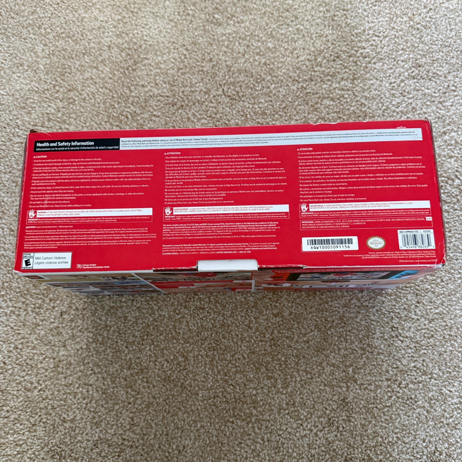 Mario Kart Live: Home Circuit -Mario Set – All Items Included