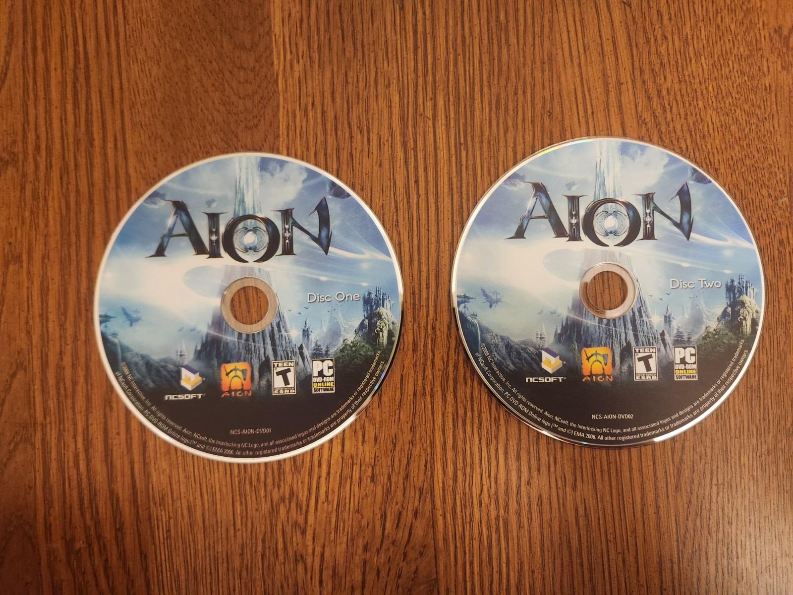 Aion (PC, 2009 CIB Steelbook Case) Untested