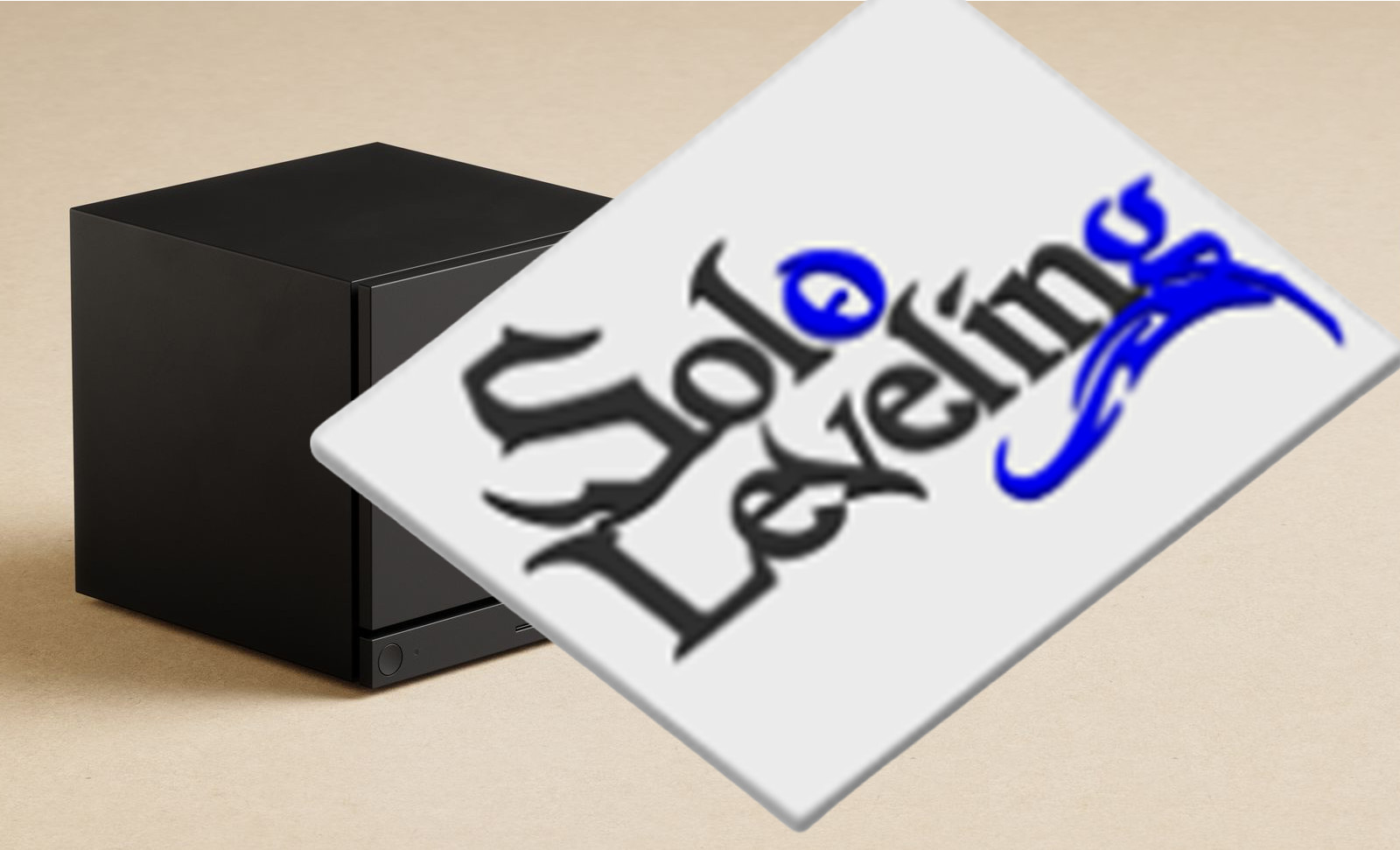 Steam Machine Faceplate – Solo Leveling Logo