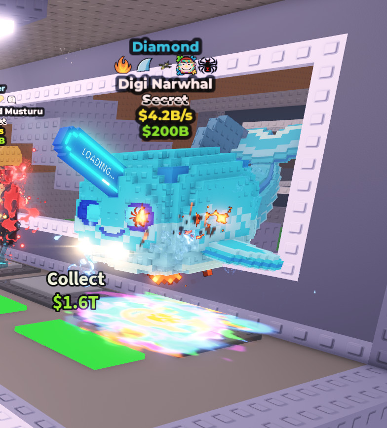 4.2b diamond Digi narwhal Steal A Brainrot