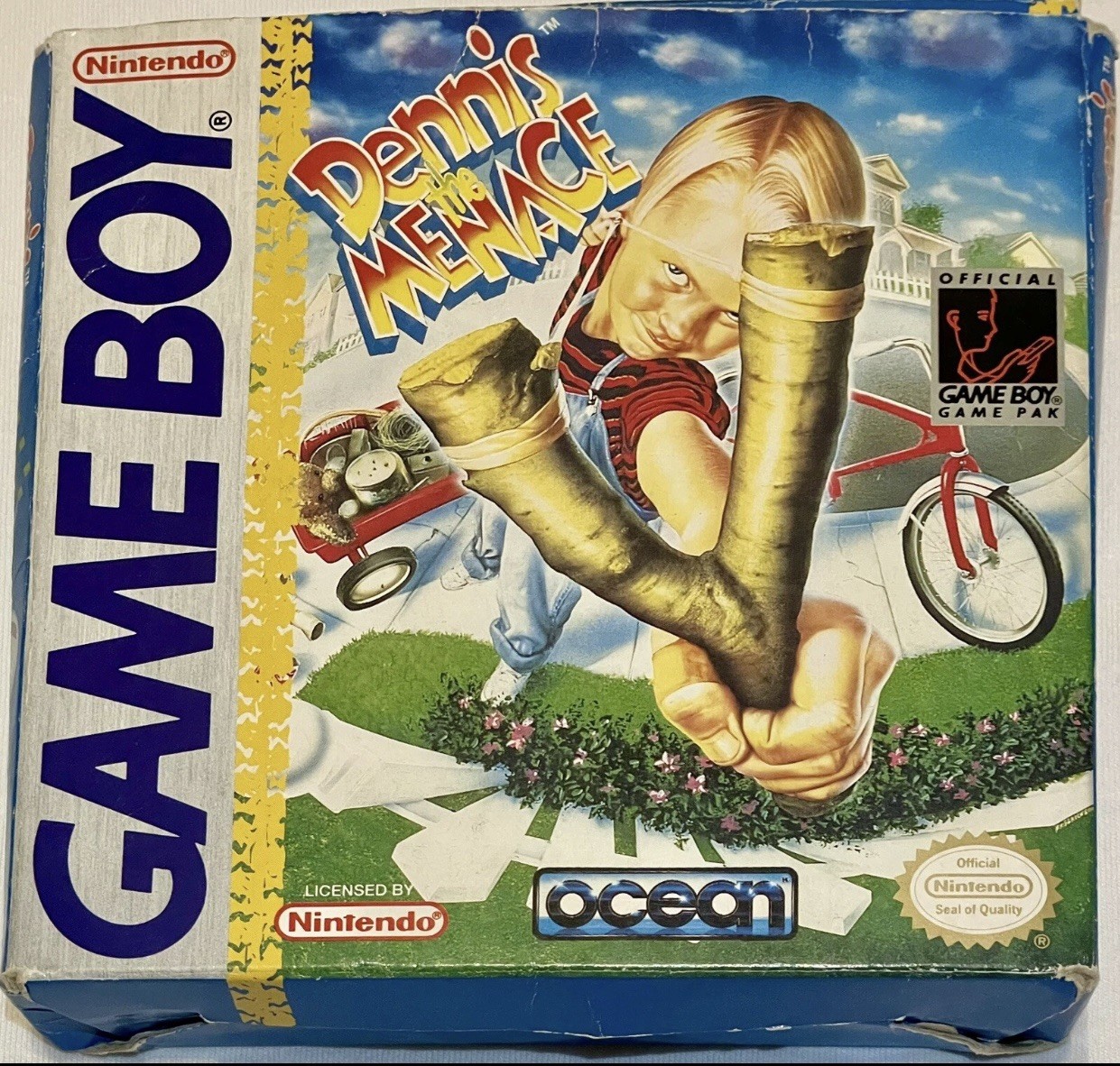 Nintendo Game Boy Dennis the Menace CIB Complete Tested & works