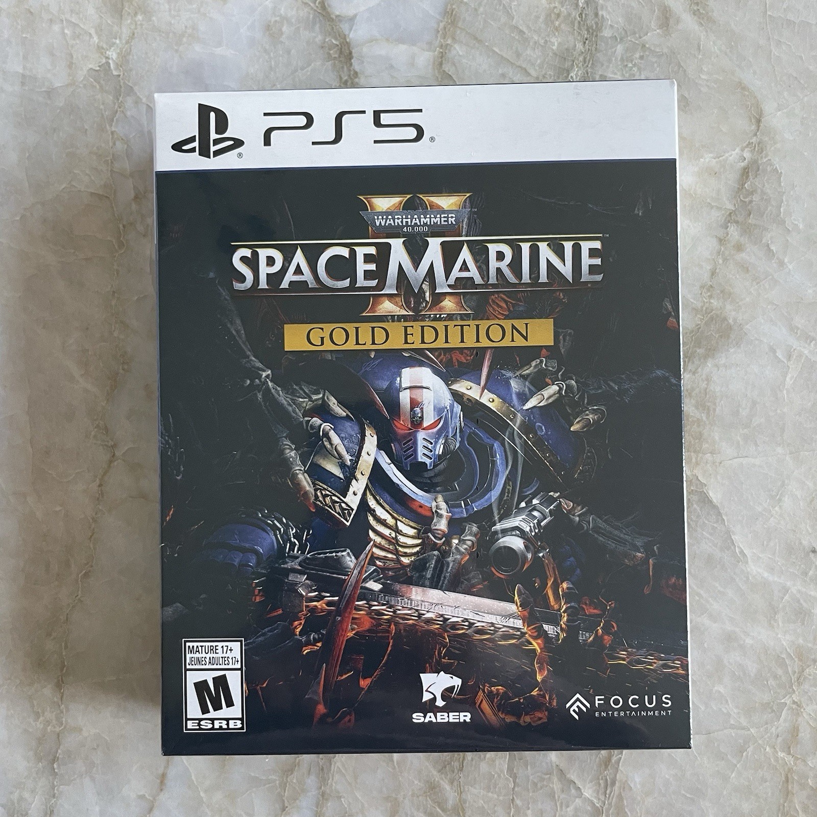 Warhammer 40,000: Space Marine 2 – Gold Edition w/ Steelbook [PS5] Brand New