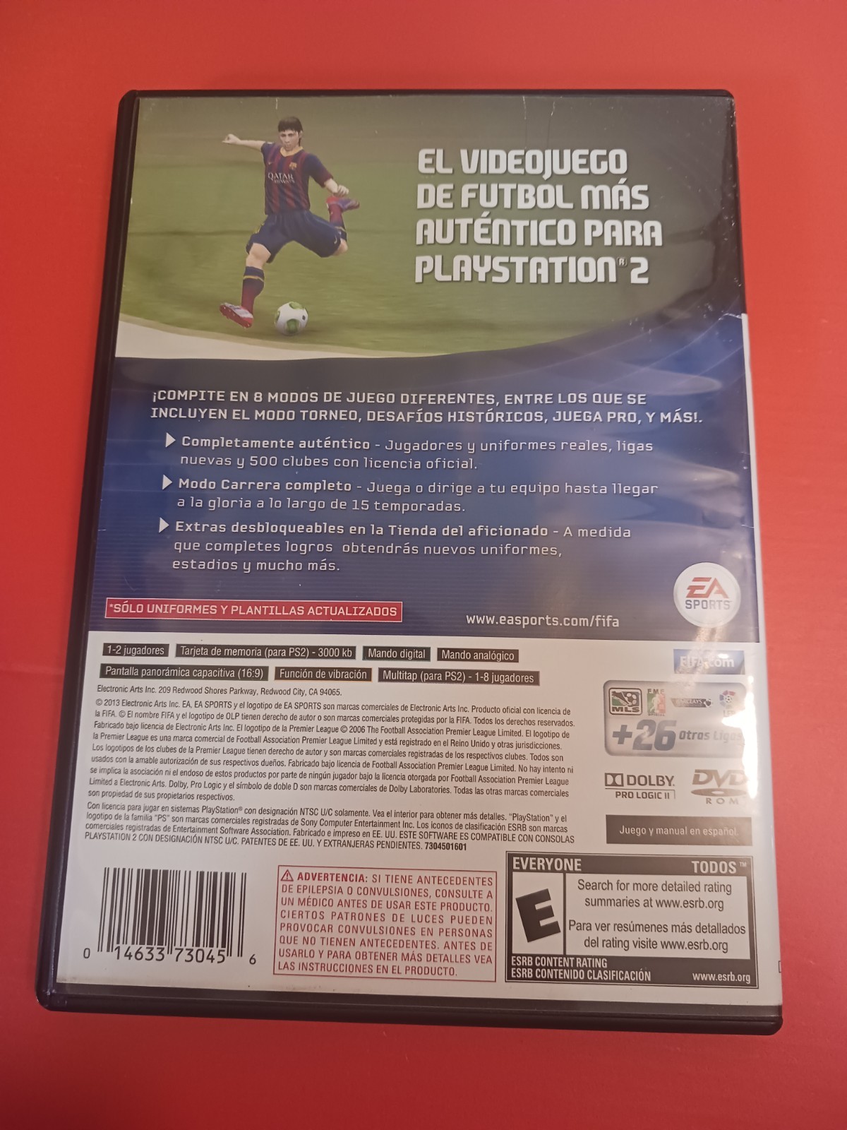 FIFA Soccer 14 Playstation 2 CIB Very Good Disc