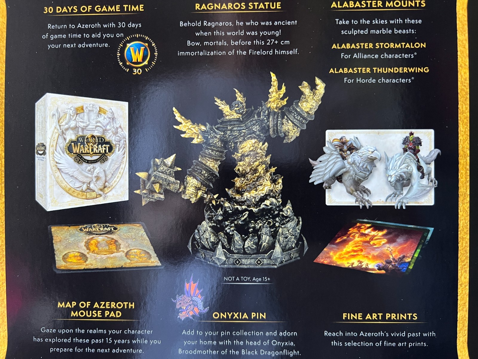 World of Warcraft (WoW) – 15th Anniversary Collector’s Edition Set – New/Sealed